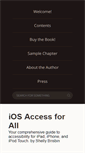 Mobile Screenshot of iosaccessbook.com